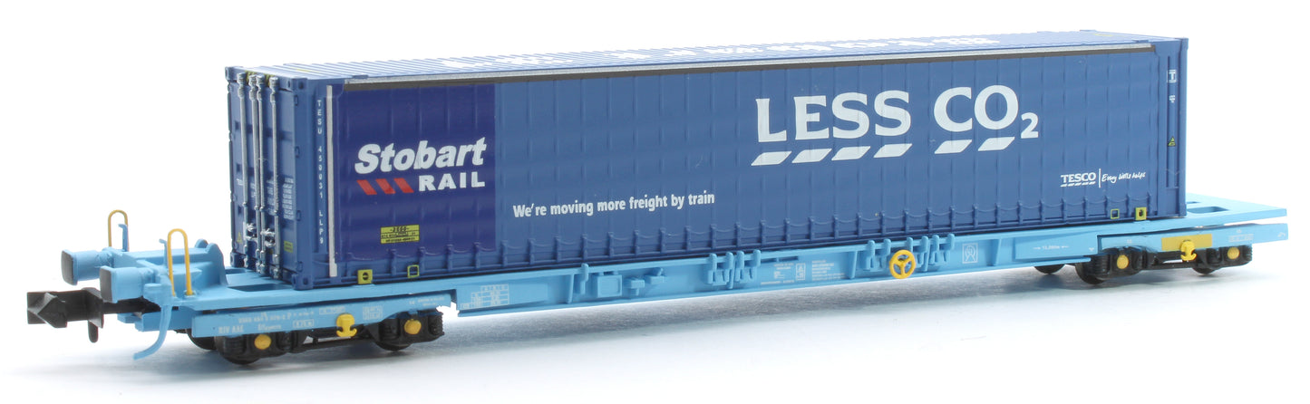 Pre-Owned Megafret Wagons With 45ft Tesco Less CO2 Containers