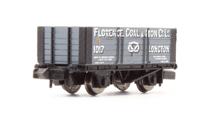 Pre-Owned 373-181 7 Plank Wagon 'Florence Coal & Iron Co Ld' No.1017