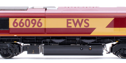 Class 66/0 66096 EWS Diesel Locomotive - Deluxe DCC Sound