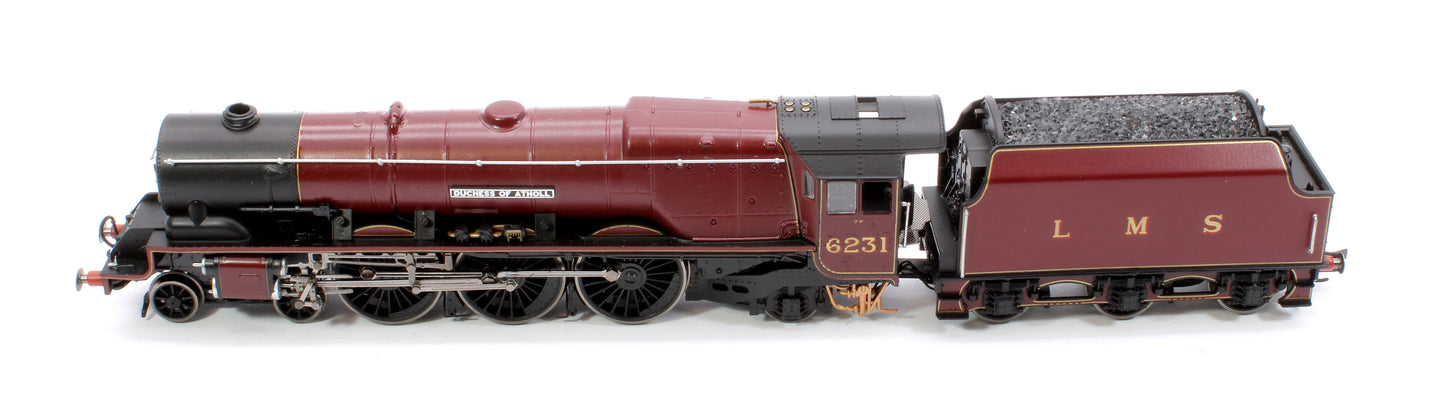 LMS Princess Coronation 4-6-2 6231 'Duchess of Atholl' Steam Locomotive - DCC Sound Fitted