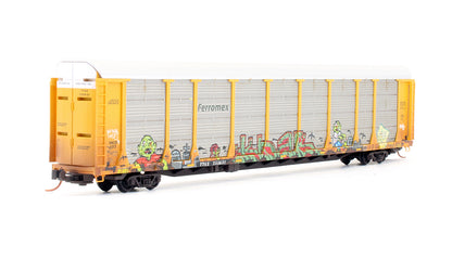 Pre-Owned 89' Tri-Level Closed Autorack TTX / Ferromex - Road # TTGX 255631 - Weathered