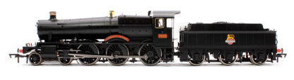 Pre-Owned 4S-001-012 Foxcote Manor BR Black Early Crest 78xx Manor Class 4-6-0 Steam Locomotive No.7822