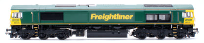 Class 66/5 66515 Freightliner Green Diesel Locomotive