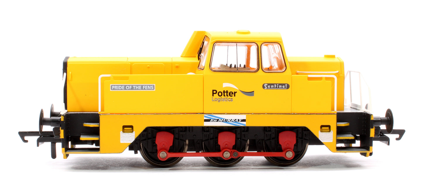 Sentinel 0-6-0 'Pride of the Fens' Potter Logistics Diesel Locomotive