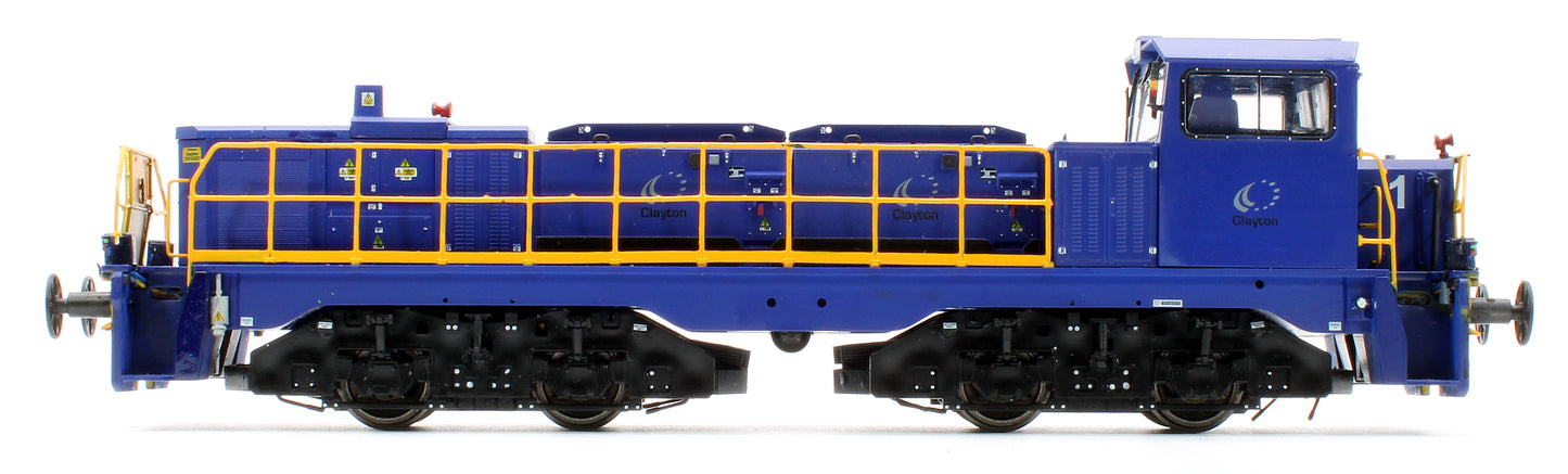 Clayton Class 18 / CBD80 Sellafield Ltd Hybrid Battery Diesel Locomotive No.1 (Version A)