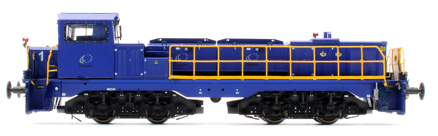 Clayton Class 18 / CBD80 Sellafield Ltd Hybrid Battery Diesel Locomotive No.1 (Version A)