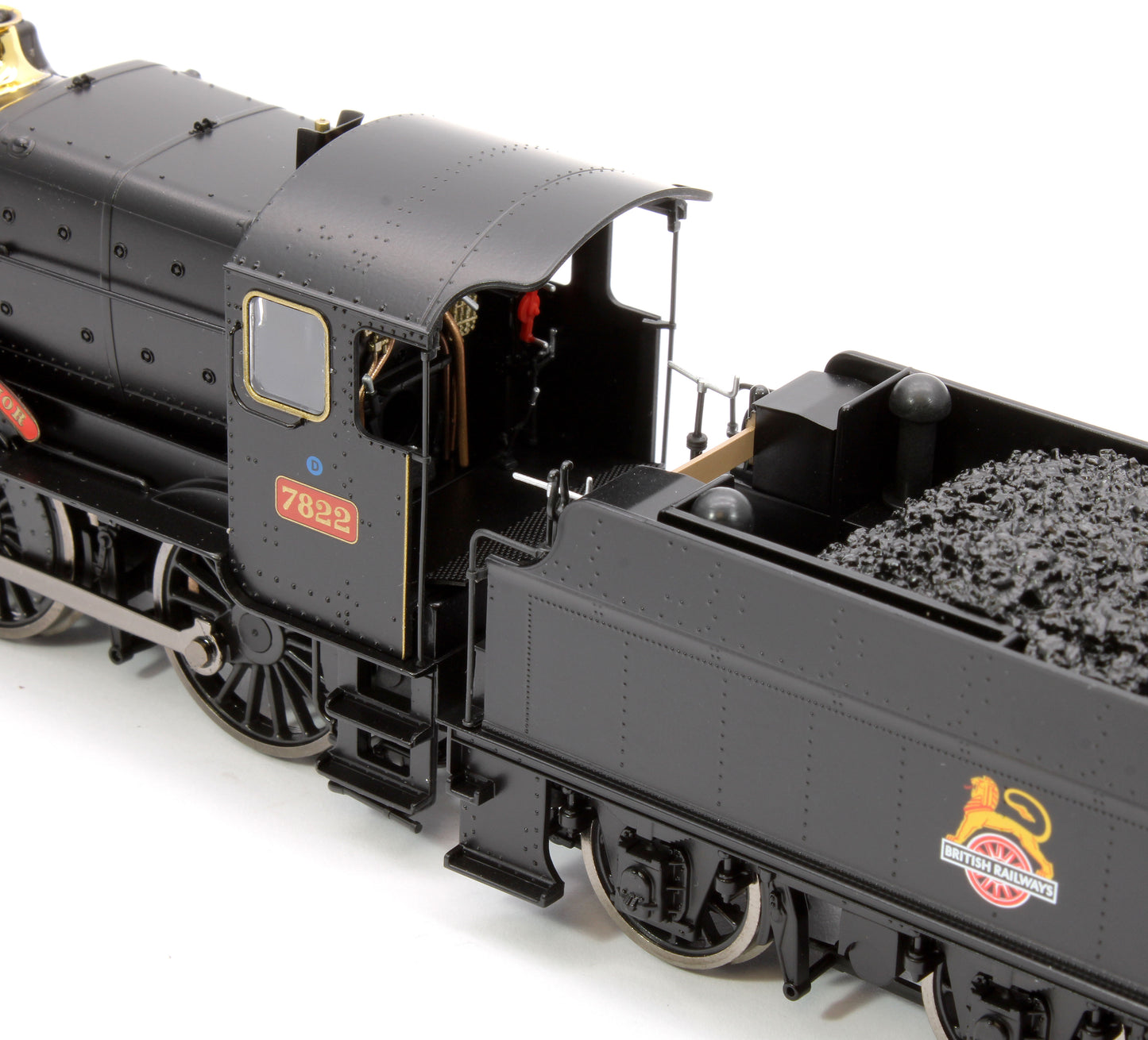 Foxcote Manor BR Black Early Crest 78xx Manor Class 4-6-0 Steam Locomotive No.7822 - DCC Fitted