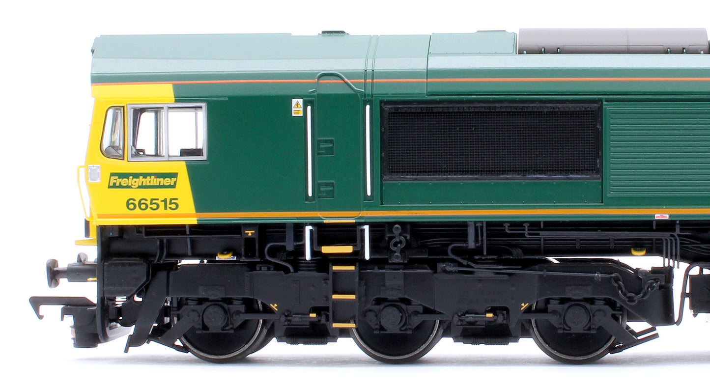 Class 66/5 66515 Freightliner Green Diesel Locomotive - DCC Sound