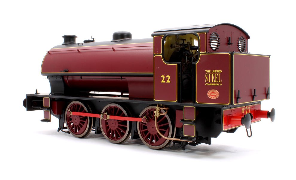 Dapol 7S-094-008 J94 Austerity United Steel Lined Red No 22 – Rails