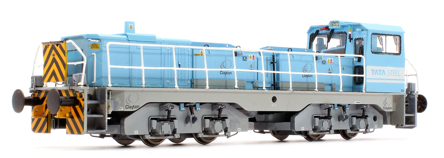 Clayton Class 18 / CBD90 Tata Steel Hybrid Battery Diesel Locomotive No.932 (Version B) DCC Sound