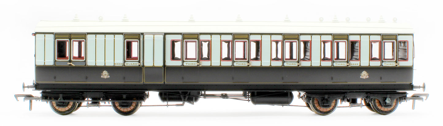 978010 48' LNWR ‘Evolution’ Bogie Coach Non-Corridor Brake Third No.6665