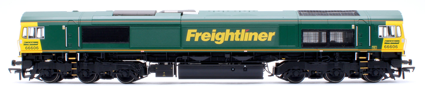 Class 66/6 66606 Freightliner Green Diesel Locomotive - Deluxe DCC Sound
