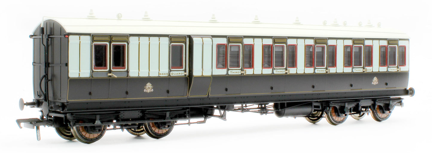 978010 48' LNWR ‘Evolution’ Bogie Coach Non-Corridor Brake Third No.6665