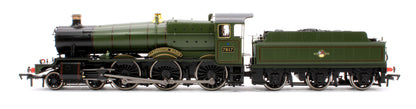 Pre-Owned Garsington Manor BR Lined Green Late Crest 78xx Manor Class 4-6-0 Steam Locomotive No.7817 - DCC Fitted