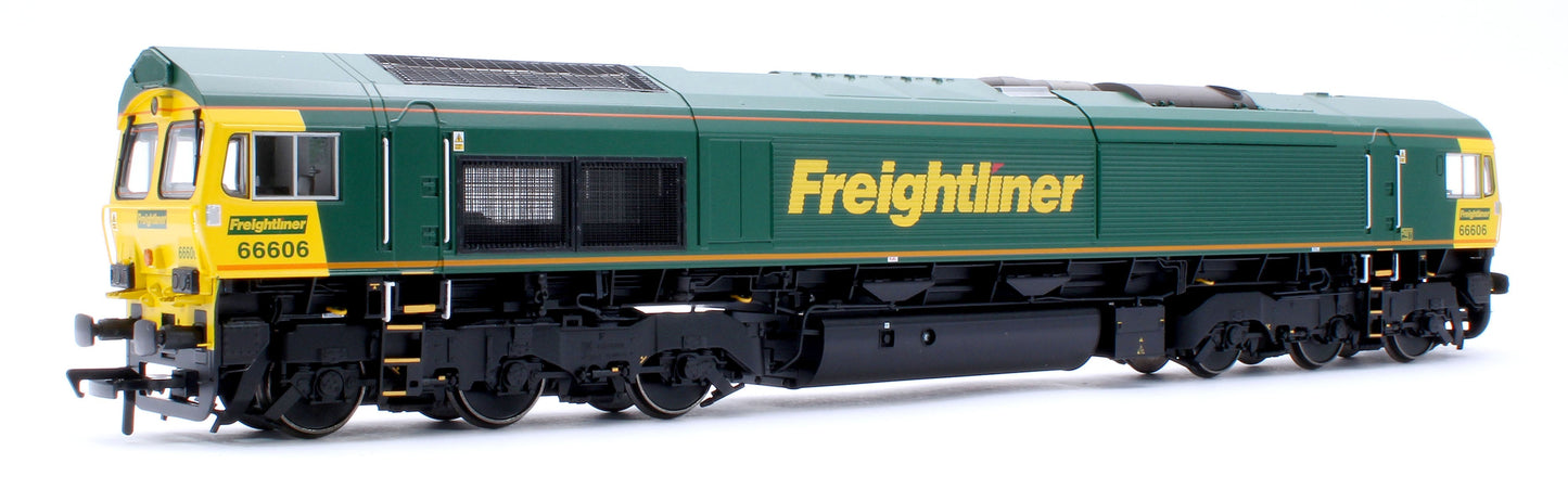 Pre-Owned 50-002 Class 66/6 66606 Freightliner Green Diesel Locomotive - DCC Sound