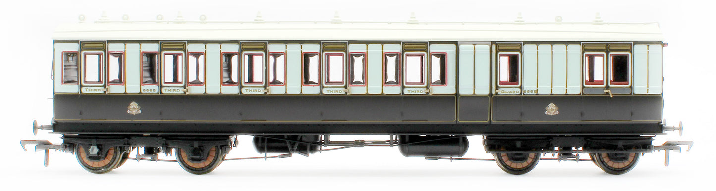 978010 48' LNWR ‘Evolution’ Bogie Coach Non-Corridor Brake Third No.6665