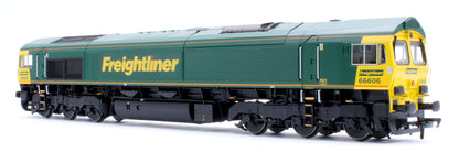Pre-Owned 50-002 Class 66/6 66606 Freightliner Green Diesel Locomotive - DCC Sound