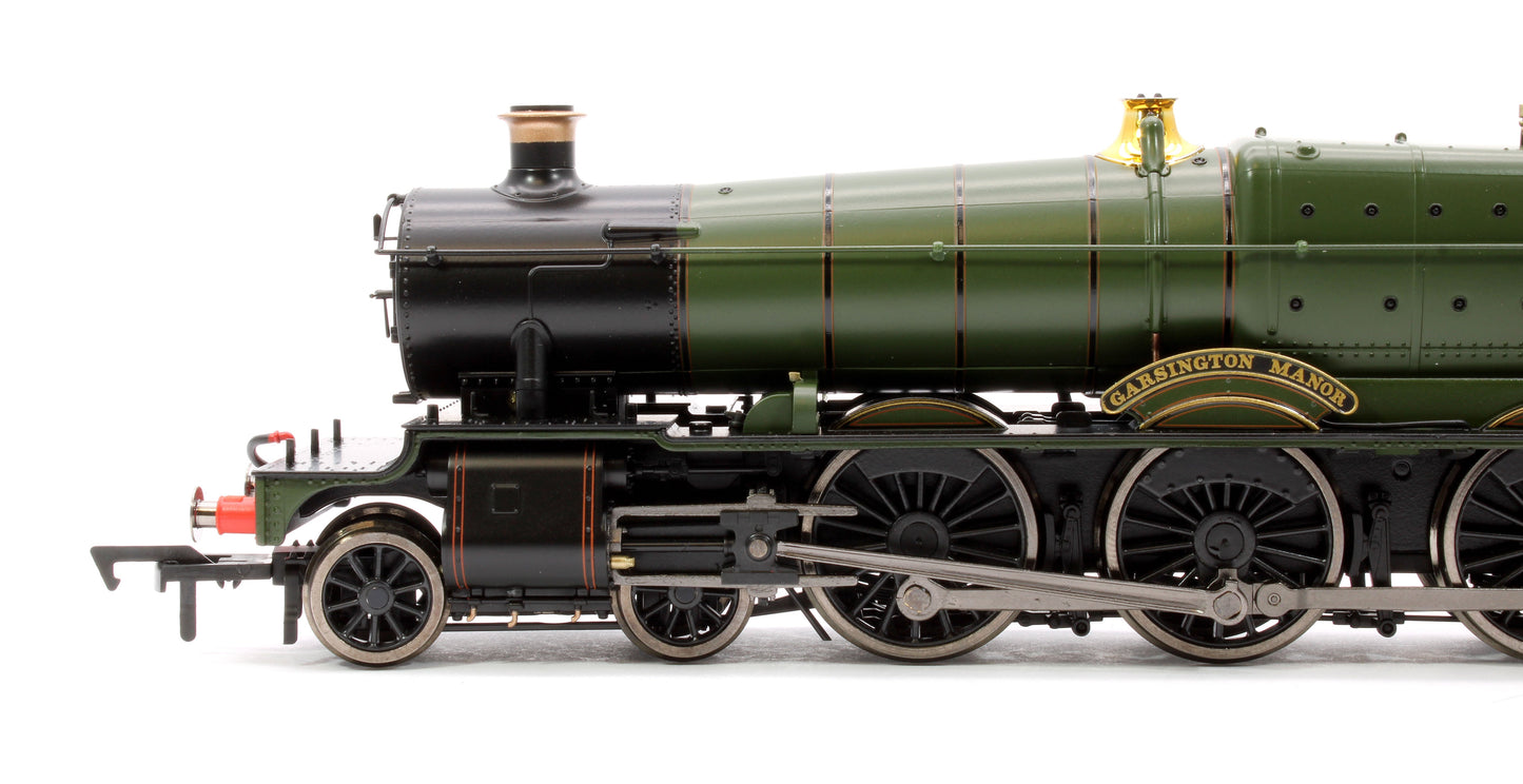 Pre-Owned Garsington Manor BR Lined Green Late Crest 78xx Manor Class 4-6-0 Steam Locomotive No.7817 - DCC Fitted