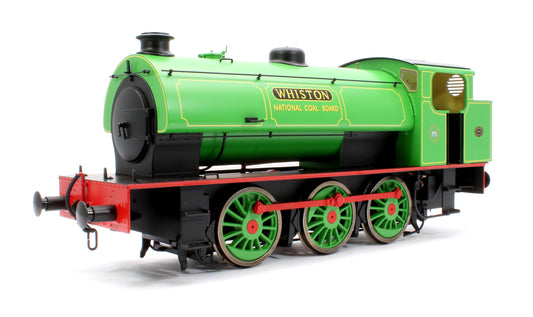 J94 Austerity NCB Lined Green Whiston 0-6-0 locomotive - DCC Fitted