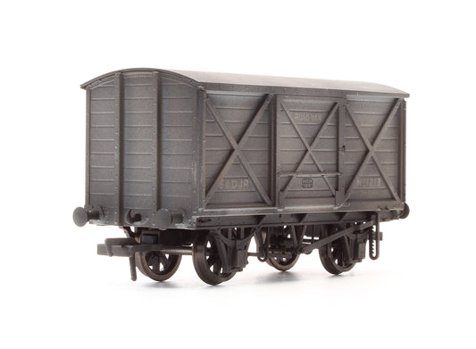 Pre-Owned S&DJR 10 Ton Covered Van S&DJR Grey 1213 - Custom Weathered