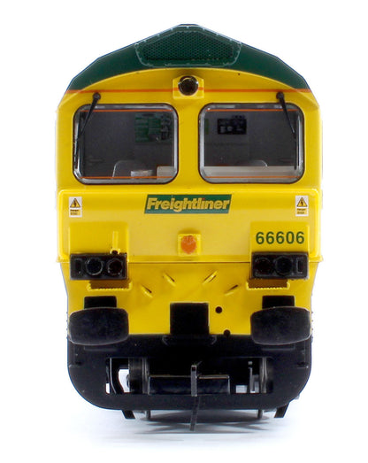 Pre-Owned 50-002 Class 66/6 66606 Freightliner Green Diesel Locomotive - DCC Sound