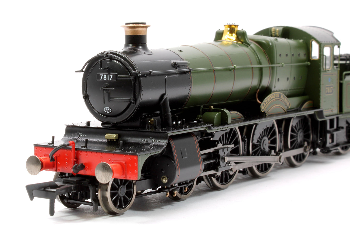 Pre-Owned Garsington Manor BR Lined Green Late Crest 78xx Manor Class 4-6-0 Steam Locomotive No.7817 - DCC Fitted