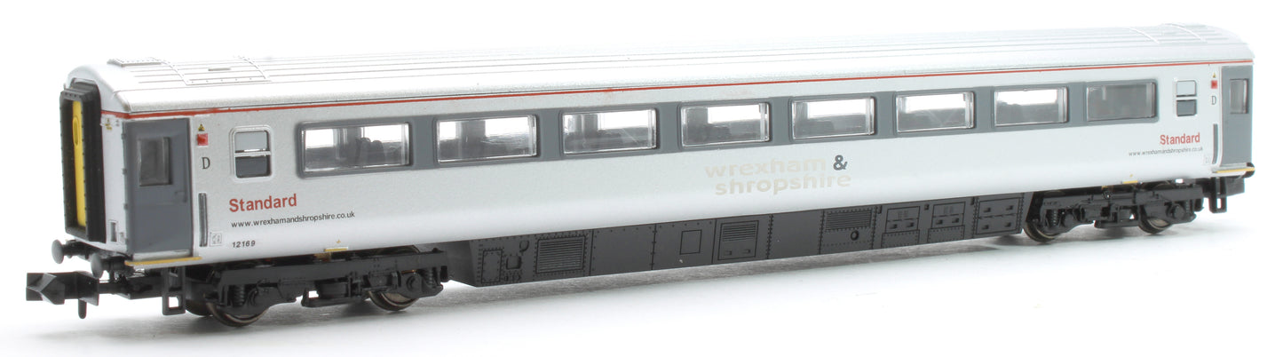 Pre-Owned Wrexham and Shropshire MK3 2nd Class and Buffet Coach Twin Pack