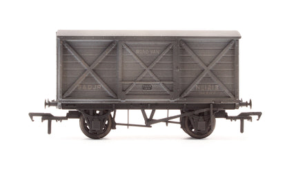 Pre-Owned S&DJR 10 Ton Covered Van S&DJR Grey 1213 - Custom Weathered