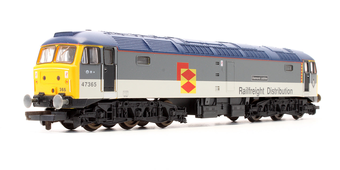 Pre-Owned 204832A6 Railfreight Distribution Class 47365 'Diamond Jubilee' Diesel Locomotive