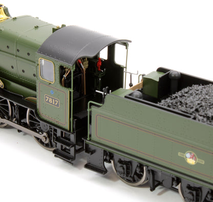 Garsington Manor BR Lined Green Late Crest 78xx Manor Class 4-6-0 Steam Locomotive No.7817 - DCC Fitted