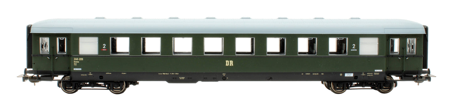 Pre-Owned 53272-3 Express Train Skirted Carriage, 1st/2nd Class, Type AB4ümle, DR' 246-105'