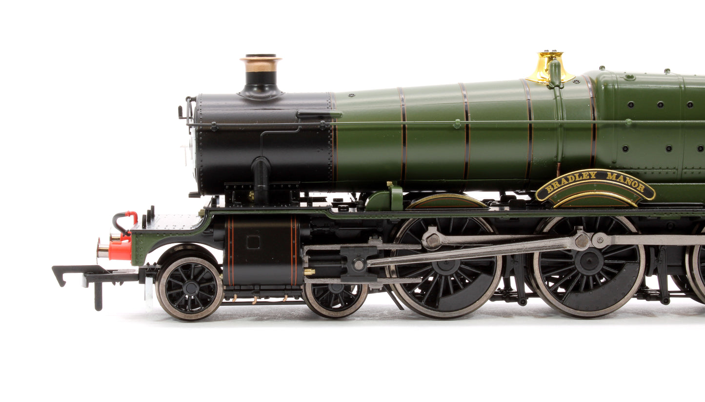 Bradley Manor BR Lined Green Late Crest 78xx Manor Class 4-6-0 Steam Locomotive No.7802