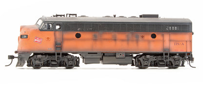 Pre-Owned Genesis Milwaukee Road F-7A/F - 7B Set Freight - Custom Weathered - DCC Fitted