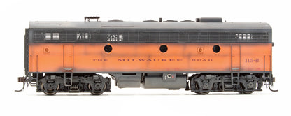 Pre-Owned Genesis Milwaukee Road F-7A/F - 7B Set Freight - Custom Weathered - DCC Fitted