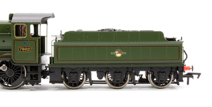 Pre-Owned 4S-001-014 Bradley Manor BR Lined Green Late Crest 78xx Manor Class 4-6-0 Steam Locomotive No.7802