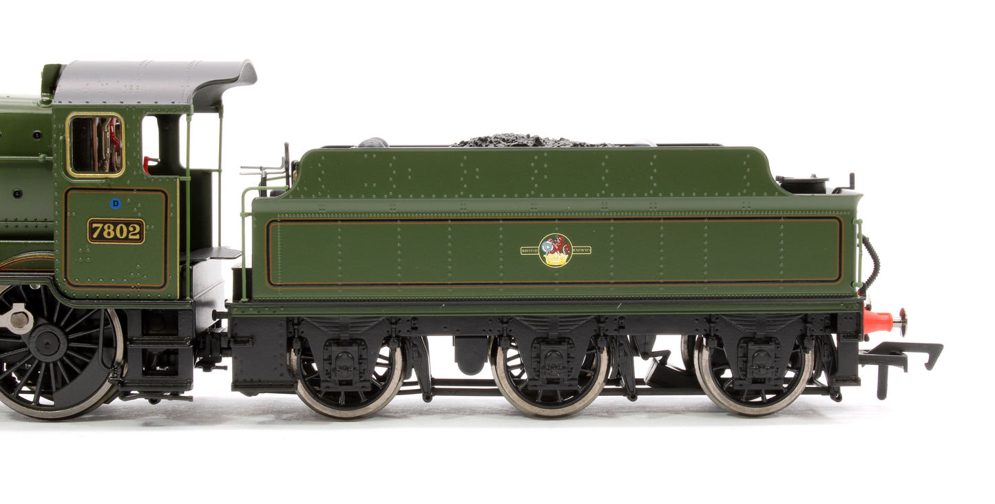 Bradley Manor BR Lined Green Late Crest 78xx Manor Class 4-6-0 Steam Locomotive No.7802 - DCC Fitted