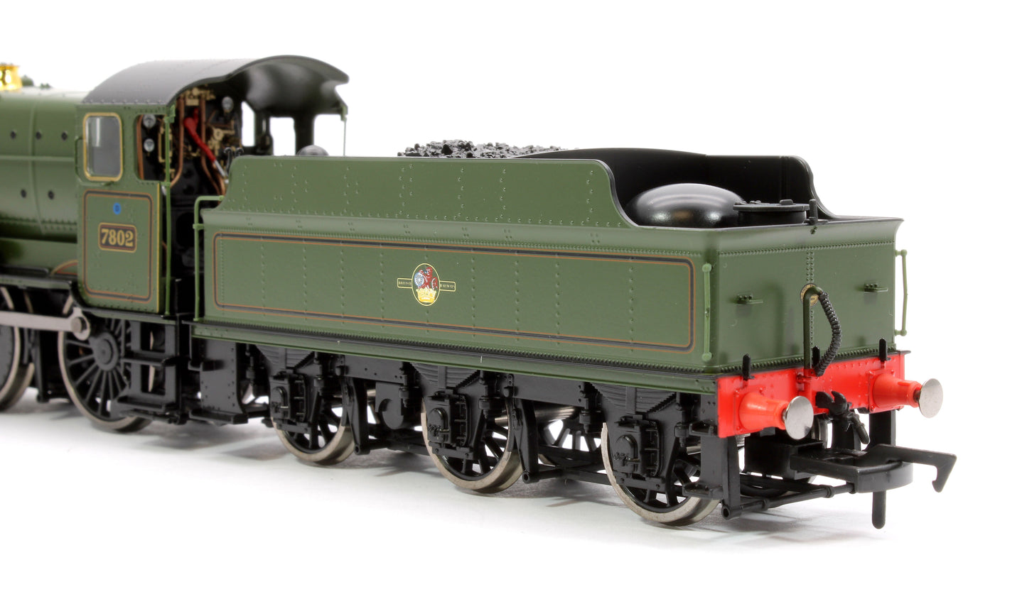 Pre-Owned 4S-001-014 Bradley Manor BR Lined Green Late Crest 78xx Manor Class 4-6-0 Steam Locomotive No.7802