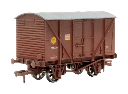 Pre-Owned 4F-016-008 Dapol Banana Van 'Geest' B882117 - Weathered