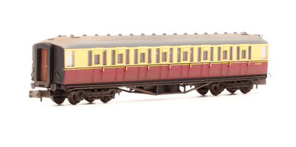 Pre-Owned BR Carmine & Cream Gresley 2nd Class Coach 'E12704E' - Custom Weathered
