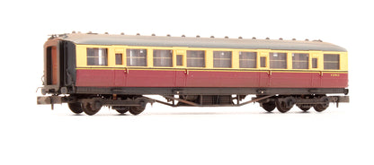 Pre-Owned BR Carmine & Cream Gresley 2nd Class Coach 'E12704E' - Custom Weathered