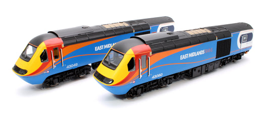 Class 43 HST Power Cars '43049' "Neville Hill" & '43060' East Midlands Trains Livery Train Pack