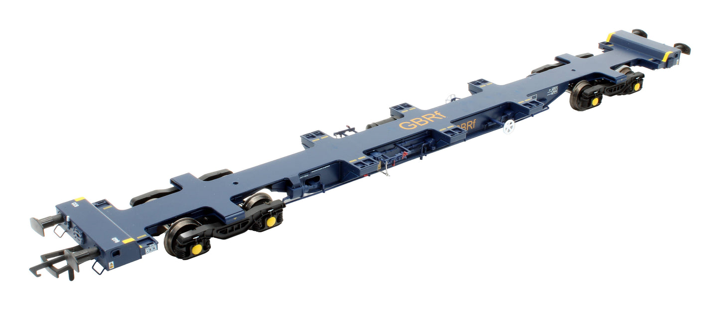 Pre-Owned H4-FEAS-002A FEA-S Intermodal Wagon GBRf Blue No.640633