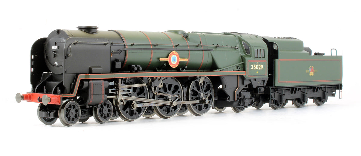 Pre-Owned BR Green 4-6-2 Merchant Navy Class 'Ellerman Lines' 35029 Steam Locomotive