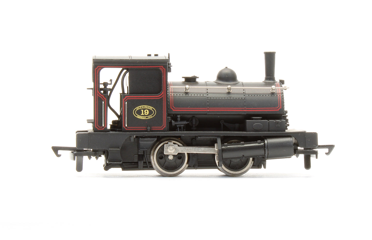 Pre-Owned 0-4-0 Pug L&Y Livery No.19 Steam Locomotive