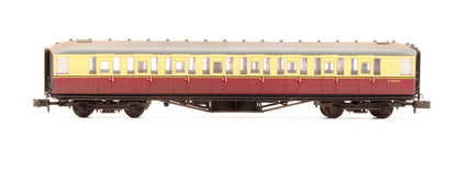Pre-Owned BR Carmine & Cream Gresley 2nd Class Coach 'E12704E' - Custom Weathered