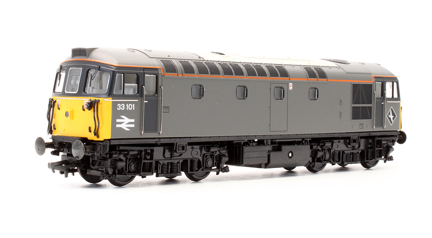 Pre-Owned 3351 Class 33/1 Engineers Grey 33101 Diesel Locomotive