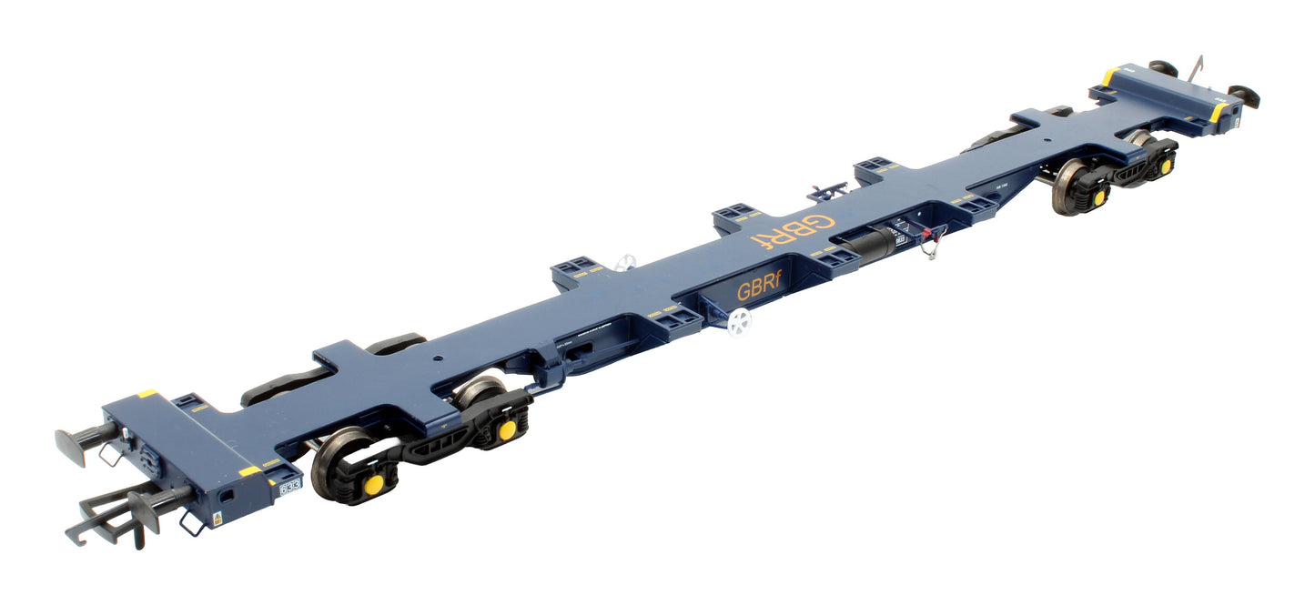 Pre-Owned H4-FEAS-002A FEA-S Intermodal Wagon GBRf Blue No.640633