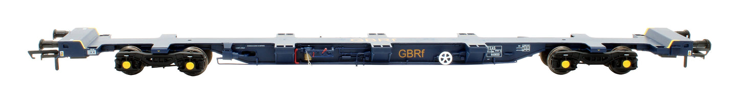 Pre-Owned H4-FEAS-002A FEA-S Intermodal Wagon GBRf Blue No.640633