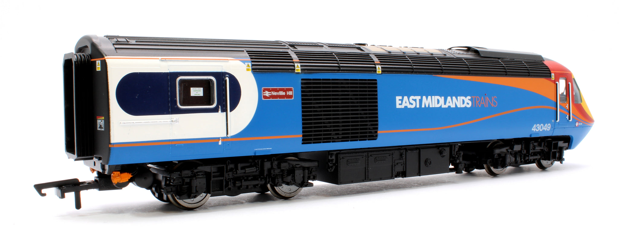 Hornby R30219 Class 43 Hst Power Cars 43049 Neville Hill And 43060 East Midlands Rails Of 6083