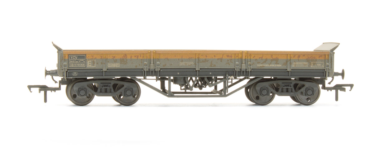 Pre-Owned YCV Turbot Bogie Ballast Wagon Civil Engineers (Dutch) DB978066 - Weathered